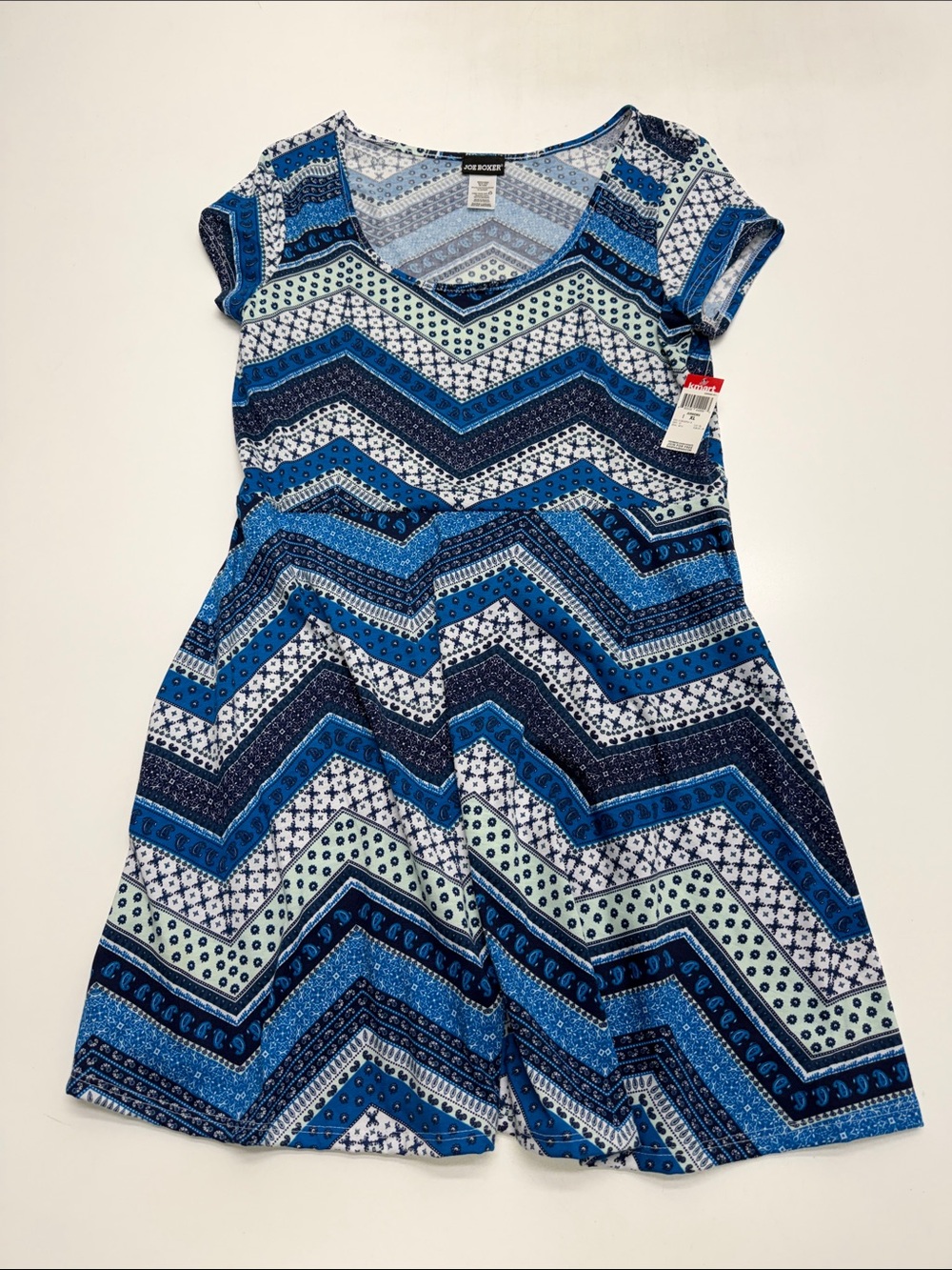 JOE BOXER Juniors XL Blue Dress
